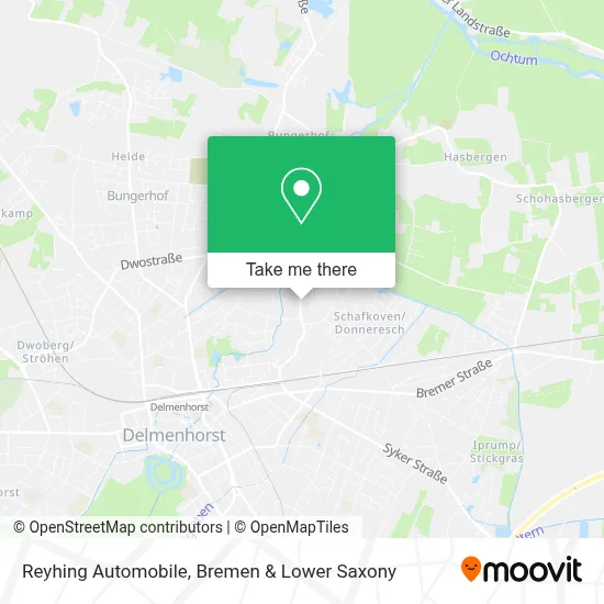 Reyhing Automobile map