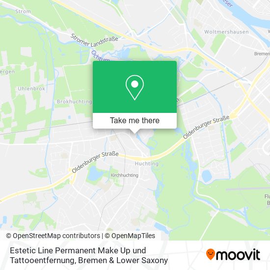 Estetic Line Permanent Make Up und Tattooentfernung map