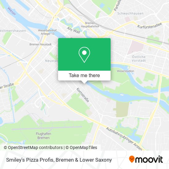 Smiley's Pizza Profis map