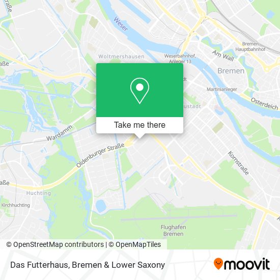 Das Futterhaus map
