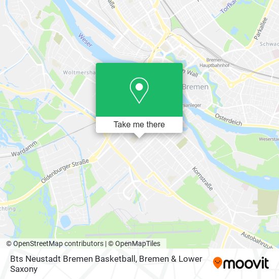Bts Neustadt Bremen Basketball map