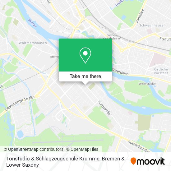 Tonstudio & Schlagzeugschule Krumme map