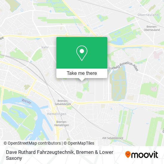 Dave Ruthard Fahrzeugtechnik map