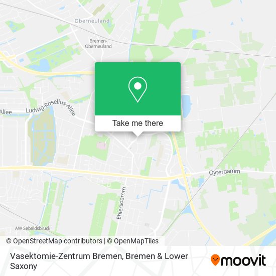 Vasektomie-Zentrum Bremen map