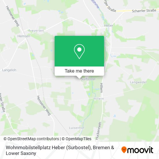 Wohnmobilstellplatz Heber (Surbostel) map
