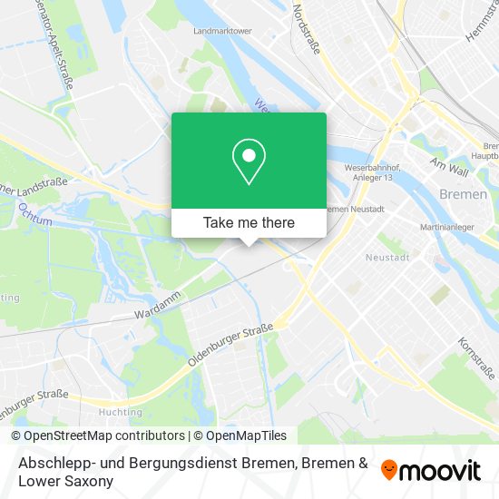 Abschlepp- und Bergungsdienst Bremen map