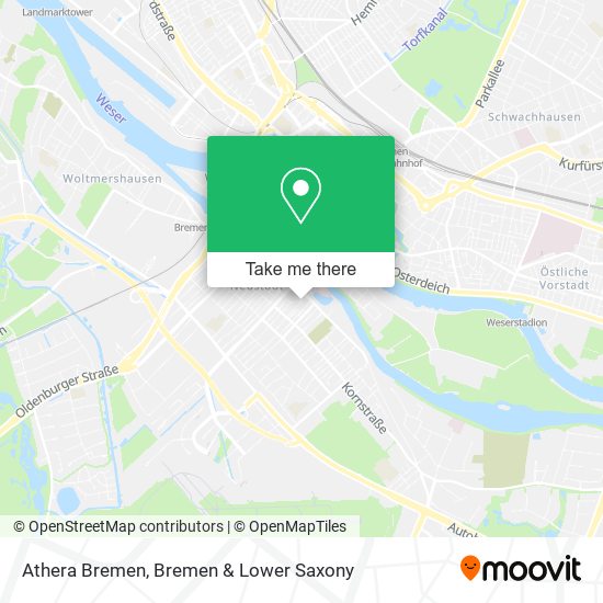 Athera Bremen map