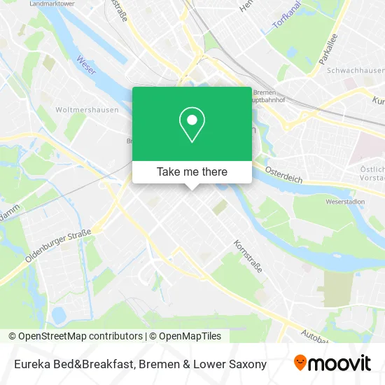 Карта Eureka Bed&Breakfast