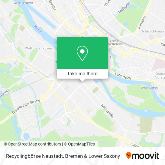 Карта Recyclingbörse Neustadt