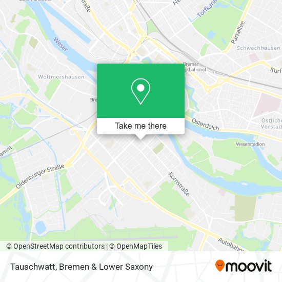 Tauschwatt map