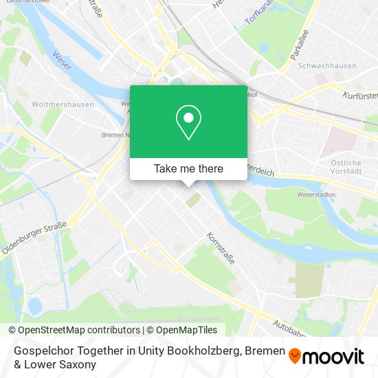 Gospelchor Together in Unity Bookholzberg map