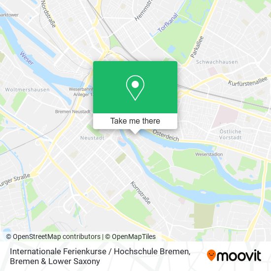 Internationale Ferienkurse / Hochschule Bremen map