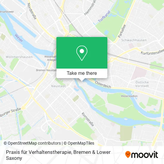 Карта Praxis für Verhaltenstherapie