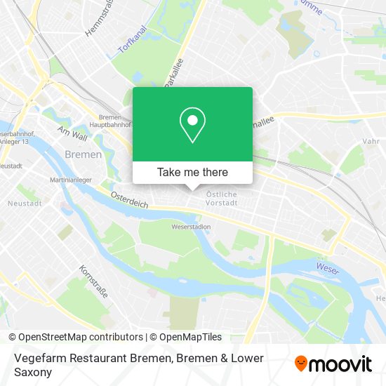 Карта Vegefarm Restaurant Bremen