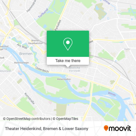 Theater Heidenkind map