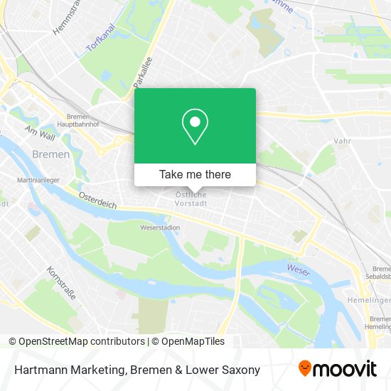 Hartmann Marketing map