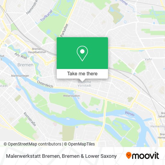 Malerwerkstatt Bremen map