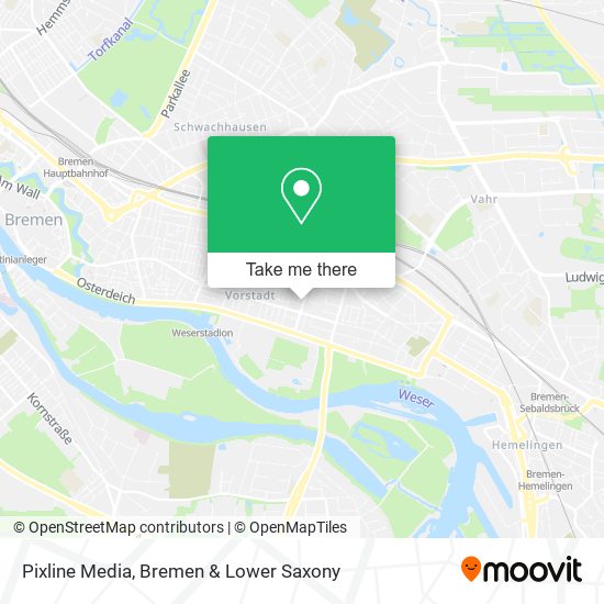 Pixline Media map