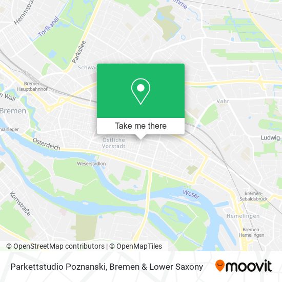 Parkettstudio Poznanski map