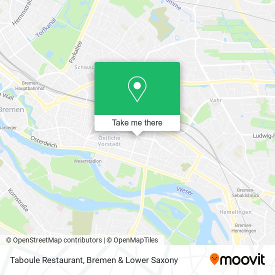 Taboule Restaurant map