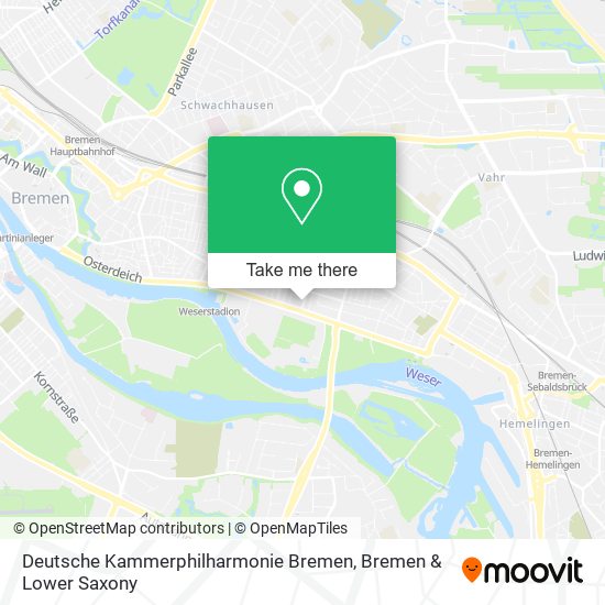 Deutsche Kammerphilharmonie Bremen map