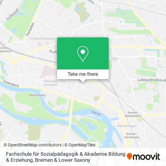 Fachschule für Sozialpädagogik & Akademie Bildung & Erziehung map