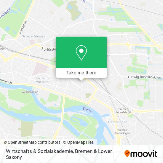 Wirtschafts & Sozialakademie map
