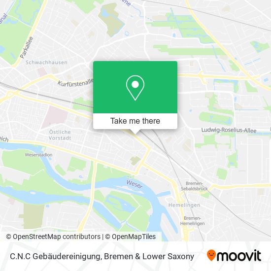 C.N.C Gebäudereinigung map