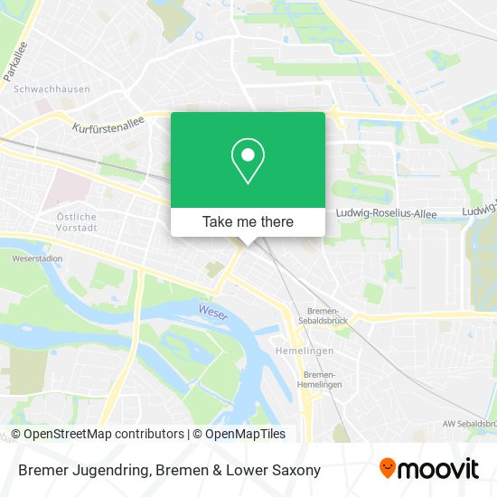 Bremer Jugendring map