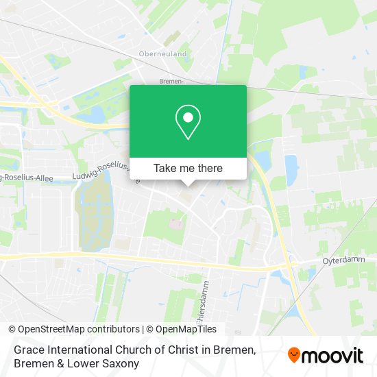 Grace International Church of Christ in Bremen map