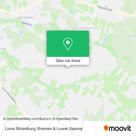 Lions Rotenburg map
