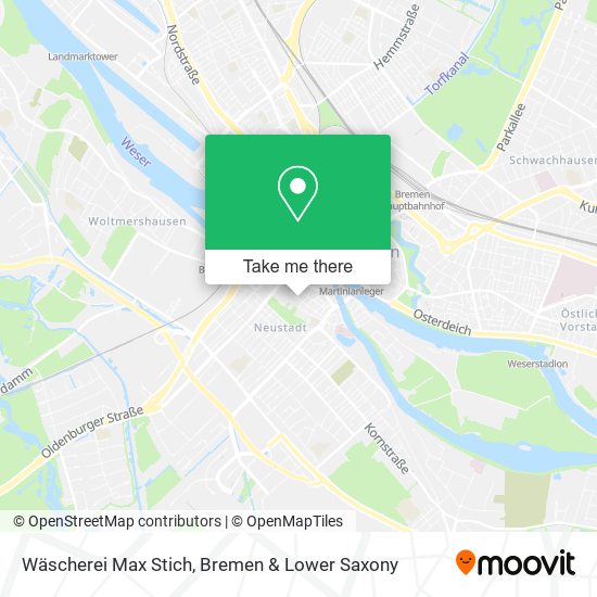 Wäscherei Max Stich map