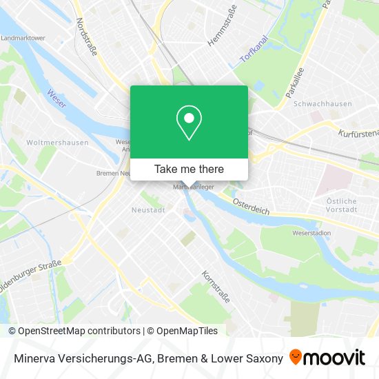 Minerva Versicherungs-AG map