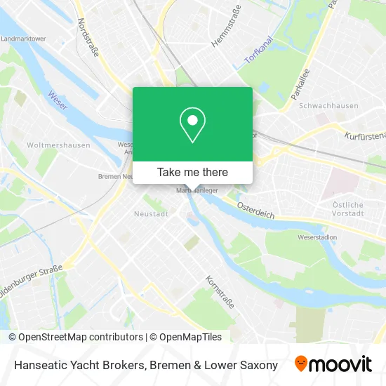Карта Hanseatic Yacht Brokers