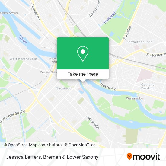 Jessica Leffers map