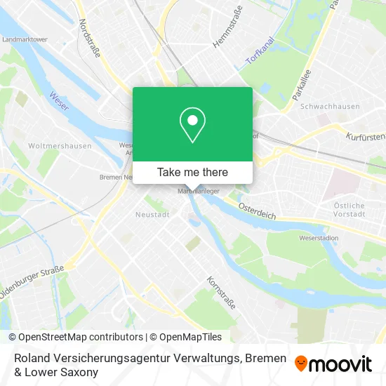 Карта Roland Versicherungsagentur Verwaltungs