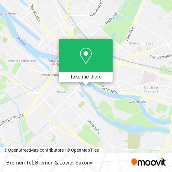Bremen Tel map