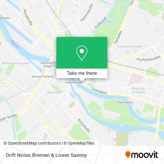 Drift Noise map