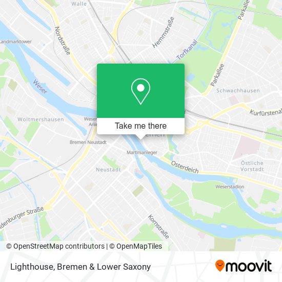 Lighthouse map