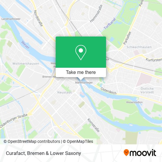 Curafact map