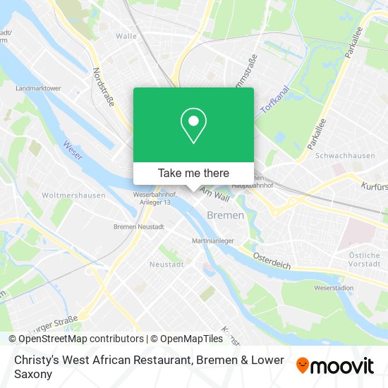 Christy's West African Restaurant map