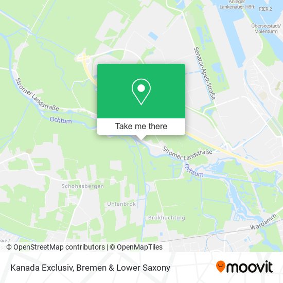 Kanada Exclusiv map