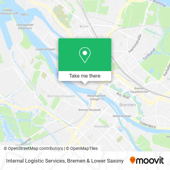 Карта Internal Logistic Services