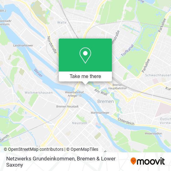 Netzwerks Grundeinkommen map