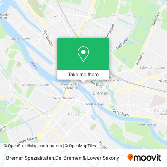 Bremer-Spezialitäten.De map