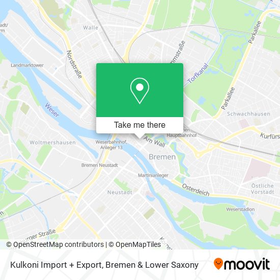 Kulkoni Import + Export map