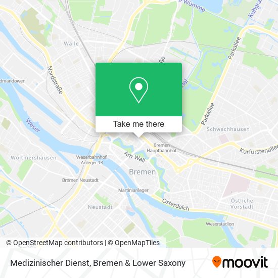 Medizinischer Dienst map