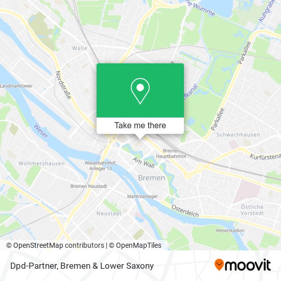 Dpd-Partner map
