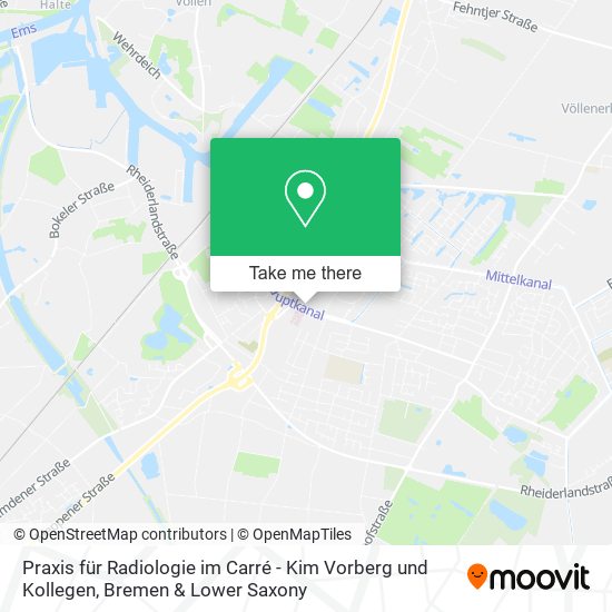 Praxis für Radiologie im Carré - Kim Vorberg und Kollegen map