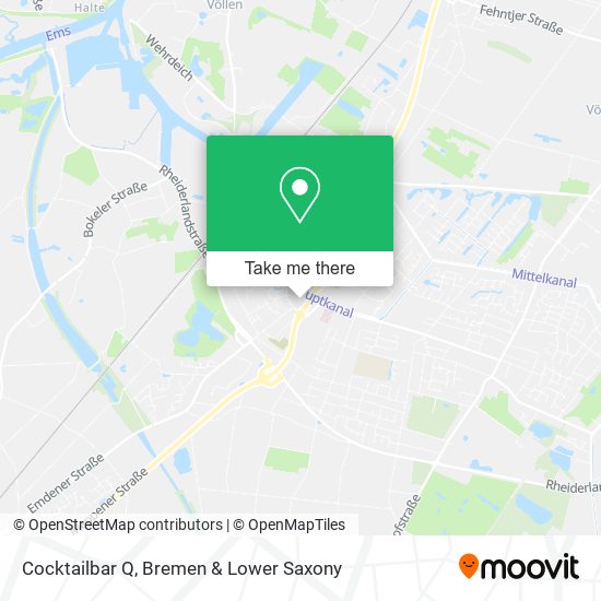 Cocktailbar Q map